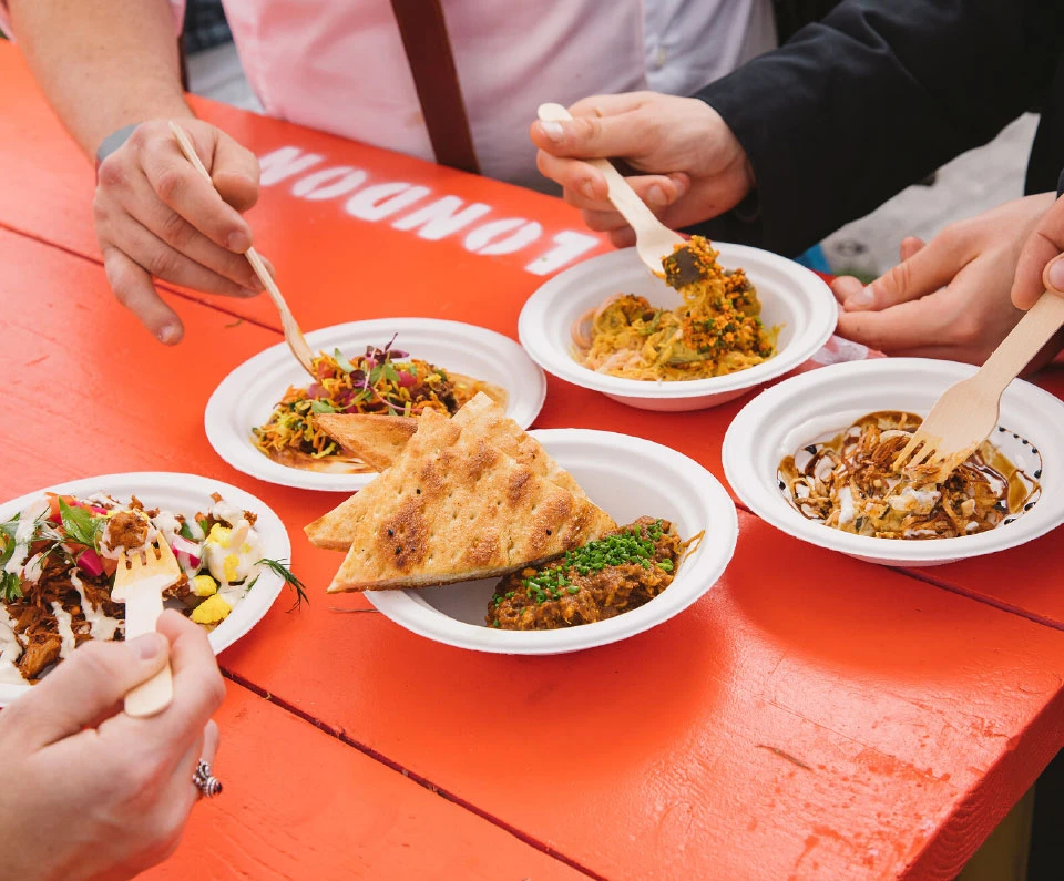 Taste of London festival in Regent’s Park